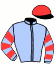 casaque portée par Ferreira N. jockey du cheval de course ETE DE CARL, information pmu ZETURF