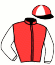 casaque portée par Reveley J. jockey du cheval de course TRAVEL DE BELAIR, information pmu ZETURF
