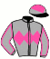 casaque portée par Ferreira N. jockey du cheval de course TITE GOUL, information pmu ZETURF