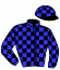 casaque portée par Santiago Mlle D. jockey du cheval de course THE CHOSEN ONE, information pmu ZETURF