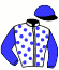 casaque portée par Piechulek R. jockey du cheval de course KARINAS DREAM, information pmu ZETURF casaque portée par Piechulek R. jockey du cheval de course KARINAS DREAM, information pmu ZETURF