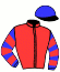 casaque portée par Abik Mic. jockey du cheval de course GYMATO, information pmu ZETURF casaque portée par Abik Mic. jockey du cheval de course GYMATO, information pmu ZETURF