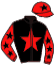 casaque portée par Philipperon L. jockey du cheval de course GALOPIN DES OBEAUX, information pmu ZETURF