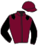 casaque portée par Besnier H. jockey du cheval de course INDIAN SUNSET, information pmu ZETURF