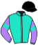 casaque portée par Nicco Mlle A. jockey du cheval de course LADY ROCHE, information pmu ZETURF