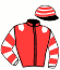casaque portée par Rochette F. jockey du cheval de course KAKI DE VAL, information pmu ZETURF casaque portée par Rochette F. jockey du cheval de course KAKI DE VAL, information pmu ZETURF
