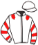 casaque portée par Molins Mme Amb. jockey du cheval de course SEVENTH WONDER, information pmu ZETURF casaque portée par Molins Mme Amb. jockey du cheval de course SEVENTH WONDER, information pmu ZETURF