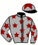 casaque portée par Valle Skar Mlle F. jockey du cheval de course WIN ALONE, information pmu ZETURF casaque portée par Valle Skar Mlle F. jockey du cheval de course WIN ALONE, information pmu ZETURF