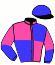 casaque portée par Claudic J. jockey du cheval de course MAYDANA, information pmu ZETURF casaque portée par Claudic J. jockey du cheval de course MAYDANA, information pmu ZETURF
