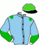 casaque portée par Daugeard Ph. jockey du cheval de course HAMOUR TEJY, information pmu ZETURF casaque portée par Daugeard Ph. jockey du cheval de course HAMOUR TEJY, information pmu ZETURF