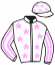 casaque portée par Boisseau L. jockey du cheval de course BRAVE SHIINA, information pmu ZETURF casaque portée par Boisseau L. jockey du cheval de course BRAVE SHIINA, information pmu ZETURF