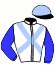 casaque portée par Tison Mlle S. jockey du cheval de course STELLA MARINA, information pmu ZETURF casaque portée par Tison Mlle S. jockey du cheval de course STELLA MARINA, information pmu ZETURF