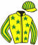 casaque portée par Frost Mlle B. jockey du cheval de course NORMANDE, information pmu ZETURF casaque portée par Frost Mlle B. jockey du cheval de course NORMANDE, information pmu ZETURF