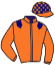 casaque portée par Masson A. jockey du cheval de course IN MY MIND, information pmu ZETURF