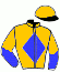 casaque portée par Berge C. jockey du cheval de course KAMMURI DIAMOND, information pmu ZETURF