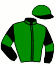 casaque portée par Sias Gio. jockey du cheval de course FITZCARRALDO, information pmu ZETURF