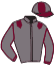 casaque portée par Favriaux Mal. jockey du cheval de course NO TIME, information pmu ZETURF