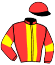 casaque portée par Zerourou J. jockey du cheval de course MASTER LIGHT, information pmu ZETURF casaque portée par Zerourou J. jockey du cheval de course MASTER LIGHT, information pmu ZETURF