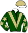 casaque portée par Lopes Duarte Nun. M. jockey du cheval de course MOWGLI, information pmu ZETURF casaque portée par Lopes Duarte Nun. M. jockey du cheval de course MOWGLI, information pmu ZETURF