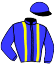 casaque portée par Verva M. jockey du cheval de course KHEOPS DU PERRON, information pmu ZETURF casaque portée par Verva M. jockey du cheval de course KHEOPS DU PERRON, information pmu ZETURF
