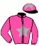 casaque portée par Gutierrez Val A. jockey du cheval de course MAROON SIX (FR), information pmu ZETURF