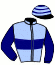 casaque portée par Crastus A. jockey du cheval de course VENTO D'ESTATE, information pmu ZETURF