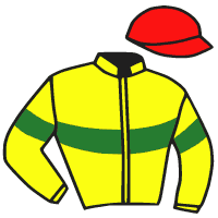 casaque portée par Eyquem Jb. jockey du cheval de course SUPER RAFALE, information pmu ZETURF casaque portée par Eyquem Jb. jockey du cheval de course SUPER RAFALE, information pmu ZETURF