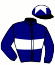 casaque portée par Corallo E. jockey du cheval de course SHINEALIGHT, information pmu ZETURF