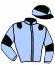 casaque portée par Molins Mme Amb. jockey du cheval de course CAMPELLO, information pmu ZETURF
