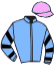 casaque portée par Foulon M. jockey du cheval de course ANGEL OF MUSIC, information pmu ZETURF casaque portée par Foulon M. jockey du cheval de course ANGEL OF MUSIC, information pmu ZETURF