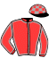 casaque portée par Werle A. jockey du cheval de course FEELIN LUCKY, information pmu ZETURF