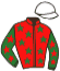 casaque portée par Guedj-gay G. jockey du cheval de course LA VALE, information pmu ZETURF
