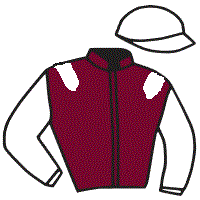 casaque portée par Sanchez Gar. jockey du cheval de course PAPA AU RHUM, information pmu ZETURF