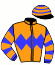 casaque portée par Romary Mlle M. jockey du cheval de course VALSE DE COEUR, information pmu ZETURF casaque portée par Romary Mlle M. jockey du cheval de course VALSE DE COEUR, information pmu ZETURF