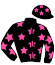 casaque portée par Sanchez Gar. jockey du cheval de course ROYAL ETINCELLE, information pmu ZETURF
