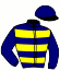 casaque portée par Larduinat-descout Mme S. jockey du cheval de course ARIBO MIX (FR), information pmu ZETURF casaque portée par Larduinat-descout Mme S. jockey du cheval de course ARIBO MIX (FR), information pmu ZETURF