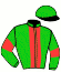 casaque portée par Werle A. jockey du cheval de course STAR CHIEF (FR), information pmu ZETURF