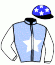 casaque portée par Foulon M. jockey du cheval de course STRATONICE (FR), information pmu ZETURF
