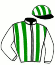 casaque portée par Ricart J. Y. jockey du cheval de course GLADYS TARTIFUME (FR), information pmu ZETURF