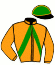 casaque portée par Bord T. jockey du cheval de course GALVESTON, information pmu ZETURF