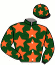 casaque portée par Chenet V. jockey du cheval de course BRANDY EYES (GB), information pmu ZETURF