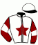 casaque portée par Merille C. jockey du cheval de course IOURY, information pmu ZETURF