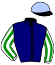 casaque portée par Laisis D. jockey du cheval de course JAVANAISE DE FARS, information pmu ZETURF