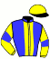casaque portée par Fayos Martin B. jockey du cheval de course GRANACCI (FR), information pmu ZETURF