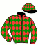 casaque portée par Madamet A. jockey du cheval de course NOBLE STAR, information pmu ZETURF