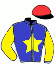 casaque portée par Foulon M. jockey du cheval de course KING'S CAPRICE, information pmu ZETURF