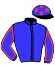 casaque portée par Armand L. jockey du cheval de course ANIMA LIBERA, information pmu ZETURF