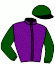 casaque portée par Dumouch Th. jockey du cheval de course REVELATION, information pmu ZETURF