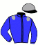 casaque portée par Merille C. jockey du cheval de course DE LA FAYETTE, information pmu ZETURF