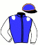 casaque portée par Laisis D. jockey du cheval de course IDEAL WINNER, information pmu ZETURF